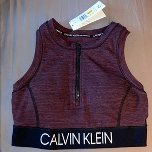 Calvin Klein Sports Bra Top